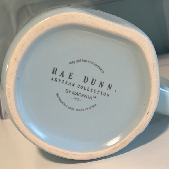 Rae Dunn Set of 2 “Some Thing Blue” and “Groom” Mugs. 16 oz. each. - Picture 7 of 7